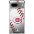 MLB Cincinnati Reds Game Ball Google Pixel 8 Clear Case